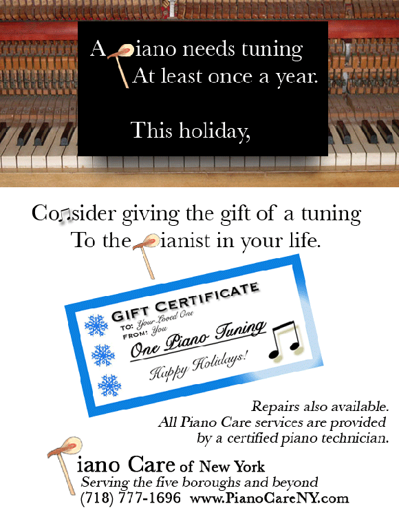 Gift certificate